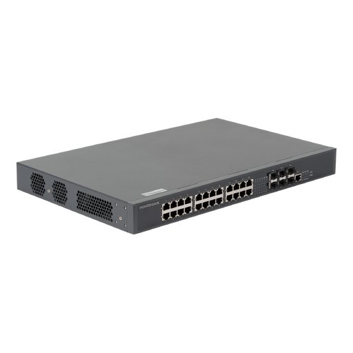 Управляемый коммутатор L3 NIKOMAX, Stack, 24*1/2.5 Гбит/с BaseT, 6*1/10Гбит/с SFP+, 1*блок питания